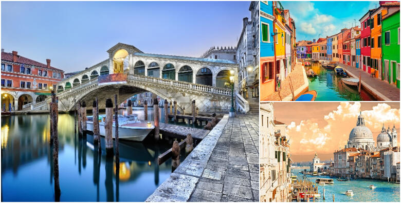 Ponuda dana: VENECIJA - posjetite poznatu talijansku plutajuću ljepoticu i istražite čarobne otoke Murano i Burano te sve njihove tajne i legende za 249 kn! (Smart TravelID kod: HR-AB-01-070116312)