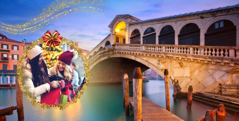 Ponuda dana: Advent u Veneciji - upustite se u čaroliju mirisa božićnih slastica i kuhanog vina uz predbožićni shopping u dizajnerskom outletu Noventa di Piave (Smart TravelID kod: HR-AB-01-070116312)
