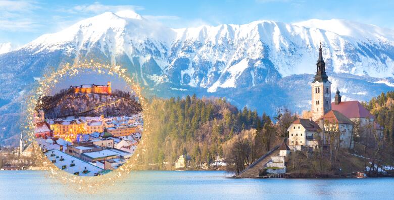 Ponuda dana: Advent Bled i Ljubljana - uživajte u predblagdanskoj čaroliji slikovitog jezera Bled okruženi alpskim vrhovima i doživite ugođaj Ljubljane (Smart TravelID kod: HR-AB-01-070116312)