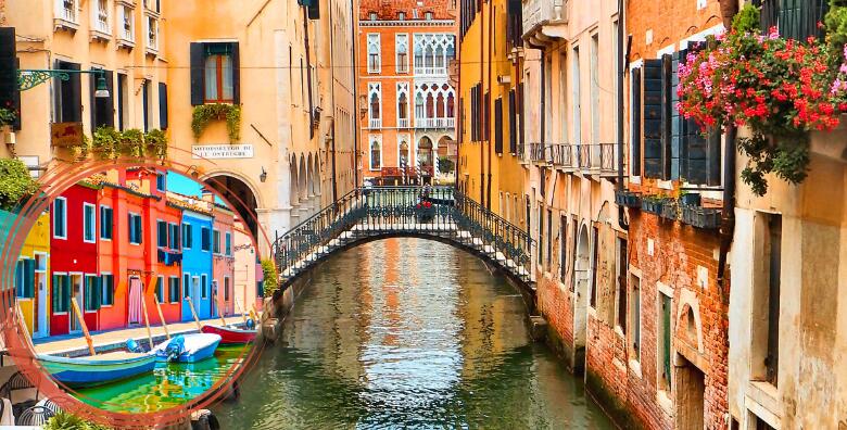 VENECIJA - posjetite poznatu talijansku plutajuću ljepoticu i istražite čarobne otoke Murano i Burano te sve njihove tajne i legende