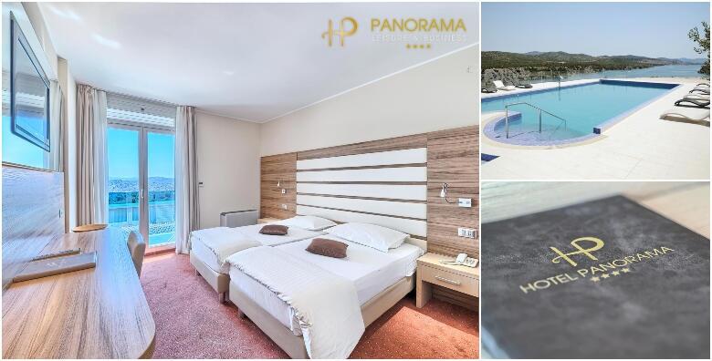 POPUST: 34% - ŠIBENIK - napunite baterije u predivnom Hotelu Panorama 4* uz 2 noćenja s polupansionom za 2 osobe i pružite si zasluženi odmor za 1.198 kn! (Hotel Panorama 4*)