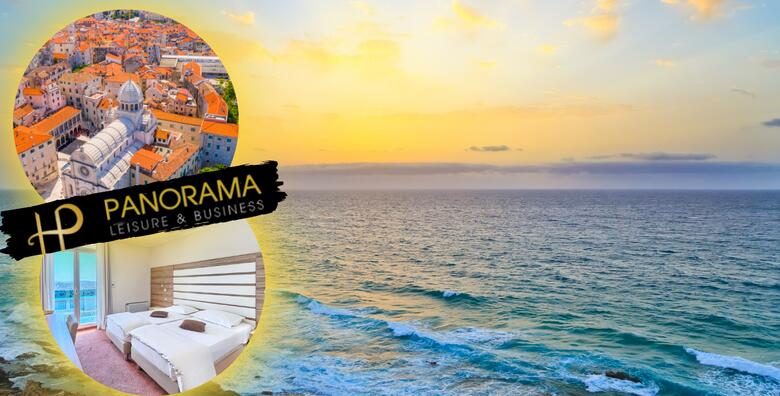 Kraj ljeta u Šibeniku - nakon ljetnih gužvi opustite se na moru uz 2 noćenja s polupansionom za dvoje u Hotelu Panorama 4*