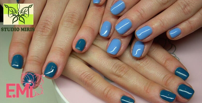 Trajni lak i manikura uz EMI lakove – birajte između 100 prekrasnih nijansi s mogućnošću odabira raznih top završetaka u Studiju Miris