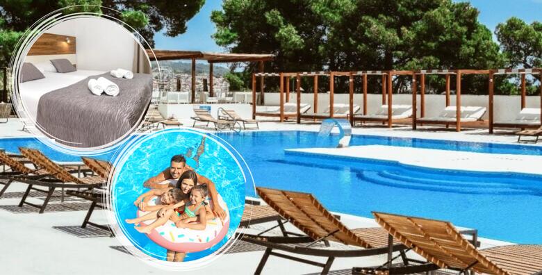 VODICE - 2 noćenja s polupansionom za dvoje odraslih + GRATIS paket za dvoje djece uz korištenje unutarnjeg i vanjskog bazena u Hotelu Imperial Park Vodice 3*