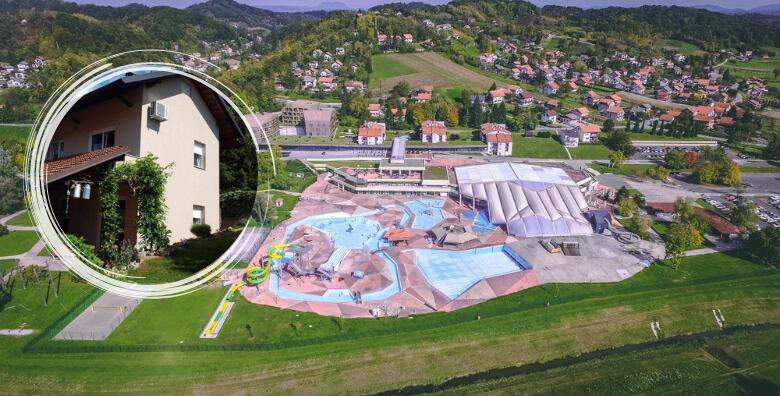 TUHELJSKE TOPLICE – provedite hladnije vrijeme zabavljajući se uz bazene uz 2 noćenja za 2 osobe + gratis smještaj za dijete do 5 god. u Apartmanima 4*
