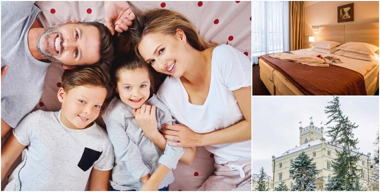 Hotel Trakošćan 4* - provedite advent uz obiteljski odmor i 1 ili 2 noćenja s polupansionom za 2 odrasle osobe i 2 djece do 12 godina uz korištenje hotelskog bazena od 949 kn!