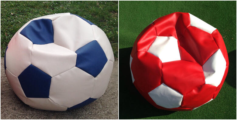 LAZY BAG XXL nogometna lopta – vreća hrvatskog proizvođača koje obožavaju sve generacije