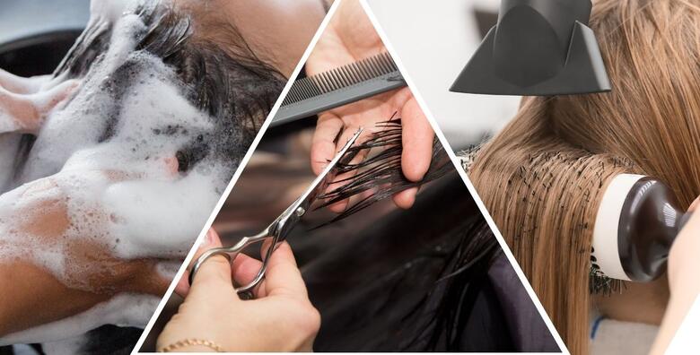 Pranje, šišanje i fen frizura na kratkoj i poludugoj kosi za zdraviju kosu i savršen izgled u Salonu S