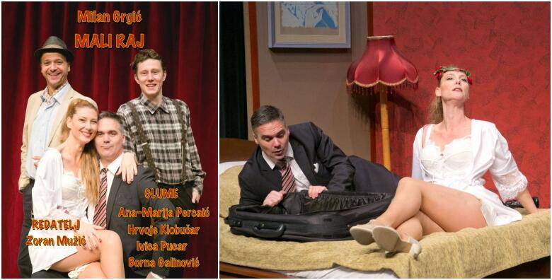 PREDSTAVA “Milan Grgić: MALI RAJ” – uživajte u komediji o nespretnim ljubavnicima, vinskim obratima i osebujnim karakterima uz Glumačku družinu Histrion