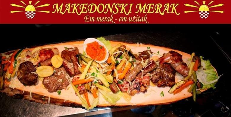 [MAKEDONSKI RESTORAN] Bogata plata tradicionalnih makedonskih jela za 4 osobe uz živu glazbu - garantirano dobar provod za 169 kn!