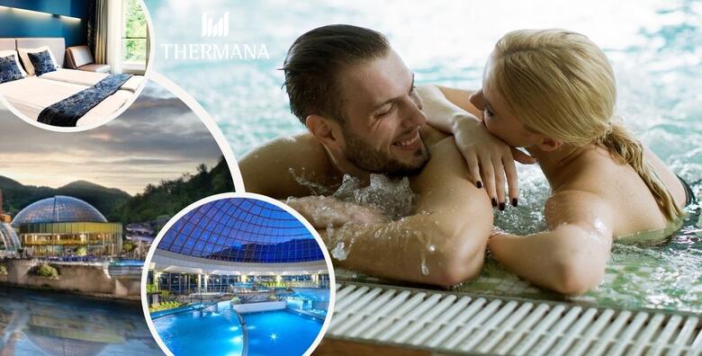 Godišnji odmor u Hotelu Thermana Park Laško 4* Superior - 2 noćenja s polupansionom za 2 osobe + gratis paket za 1 dijete do 4,99 uz kupanje u termalnim bazenima
