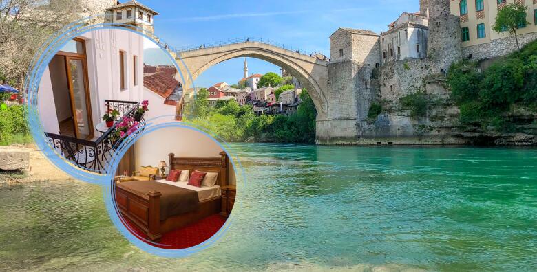 Ponuda dana: 1 +1 GRATIS NOĆENJE U MOSTARU - platite 1 noć, a boravite 2 u novootvorenom Hotelu Villa Hana 3* za dvoje, na samo par koraka od Starog mosta (Hotel Villa Hana 3*)