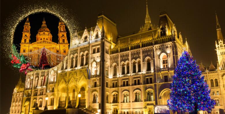 Čarobni advent u Budimpešti - istražite trgove i ulice ukrašene prekrasnim božićnim dekoracijama, uživajte u pogledu na Dunav i kušajte razne slastice