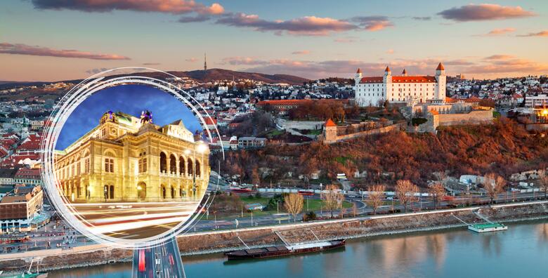 BEČ I BRATISLAVA - istražite prijestolnice Austrije i Slovačke te uživajte u predivnim šetnjama uz Dunav i razgledavanju kulturnih znamenitosti