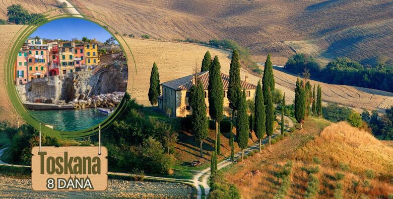 Ponuda dana: MAGIČNA TOSKANA - doživite čaroliju talijanske regije! 8 dana s polupansionom u hotelu 3* i uključen autobusni prijevoz (Darojković travel ID kod: HR-AB-01-080530750)