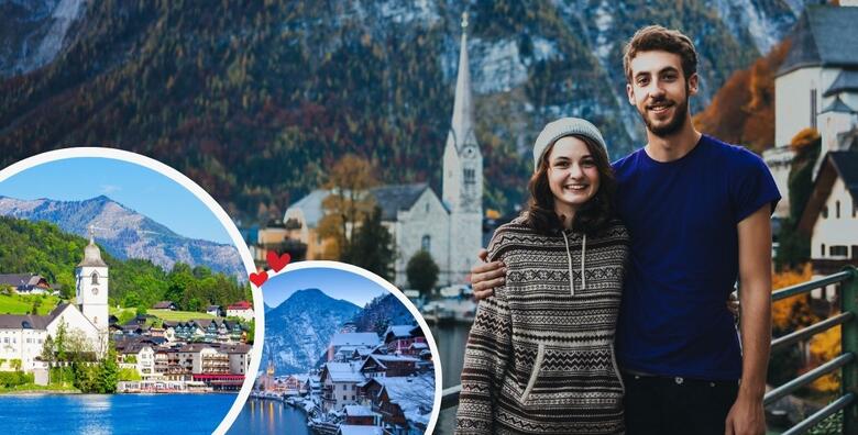 Ponuda dana: VALENTINOVO NA AUSTRIJSKIM JEZERIMA - posjetite bajkovite jezerske gradove Hallstatt, St. Wolfgang i St. Gilgen uz cjelodnevni izlet s prijevozom (Darojković travel)