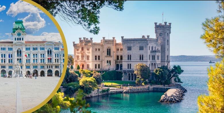 Ponuda dana: Razgledajte TRST i najpoznatiju tršćansku građevinu, dvorac MIRAMARE, okruženu prekrasnim parkom smještenu na samom rubu mora (Darojković travel ID kod: HR-AB-01-080530750)