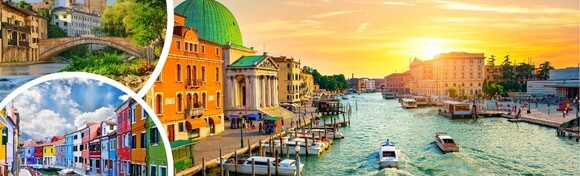 Istražite talijanske dragulje - posjetite Padovu i Veneciju te razgledajte otoke Torcello, Burano i Murano uz 2 noćenja s doručkom za jednu osobu u hotelu 3*