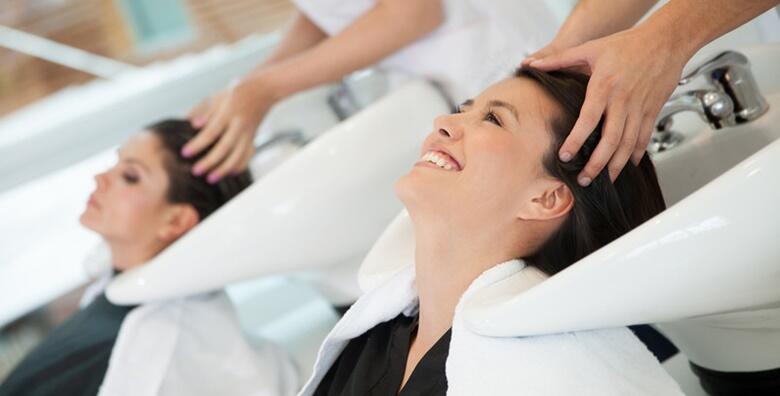 Osvježite izgled svoje kose njegujućom maskom i fen frizurom uz šišanje i pranje kose u Beauty centru La Marena za samo 75 kn!