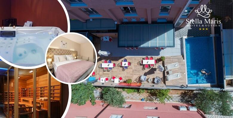 Proljetni odmor u Hotelu Stella Maris 3* – 2 noćenja s polupansionom za dvoje + GRATIS paket za 2 djece uz privatnu Wellness oazu s jacuzzijem i saunom