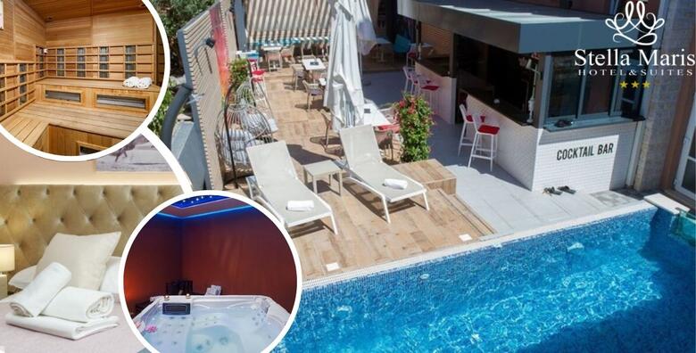 Ljetni odmor u Hotelu Stella Maris 3*, Vodice – 2 noćenja s polupansionom za 2 odraslih + GRATIS paket za 1 dijete uz korištenje privatne Wellness oaze sa saunom i jacuzzijem