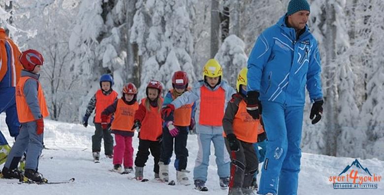 Škola skijanja ili bordanja na Sljemenu - 5 dana za osnovnoškolce i srednjoškolce uz ručak, užinu i prijevoz do skijališta, EKSKLUZIVNO za 1.550 kn!