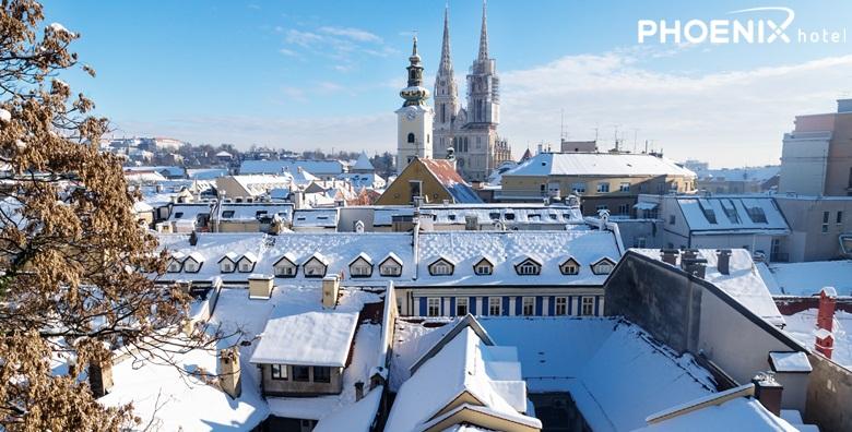 [ZAGREB] Hotel Phoenix**** - 1 noćenje s doručkom za dvoje uz bocu pjenušca u sobi i korištenje wellnessa za 680 kn!