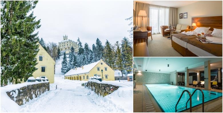 Bajkovita zima u Hotelu Trakošćan**** - 1 ili 2 noćenja s polupansionom za dvoje uz korištenje wellnessa tik do prekrasnog dvorca od 699 kn!