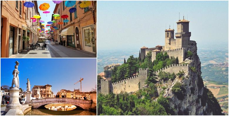 San Marino, Ravenna, Padova i Rimini*** - 1 noćenje s doručkom i prijevozom za 590 kn!