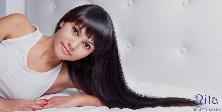 Paket uljepšavanja - manikura s lakiranjem, fen frizura i Moroccanoil maska za 110 kn!