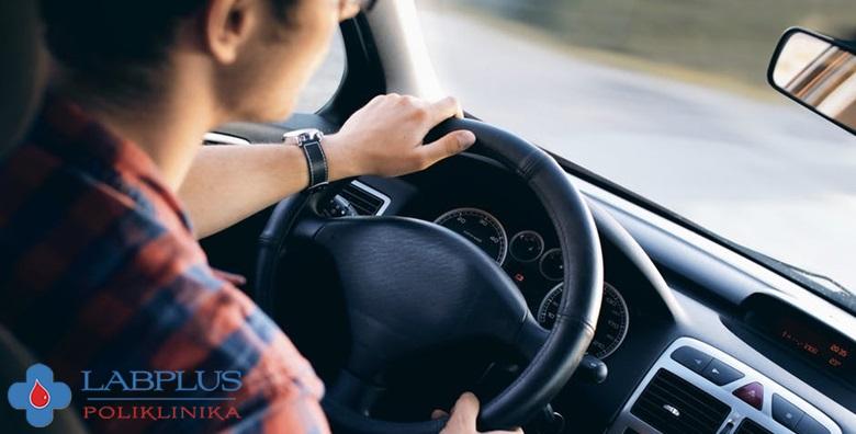 Liječnički pregled za profesionalnu vozačku dozvolu za 349 kn!