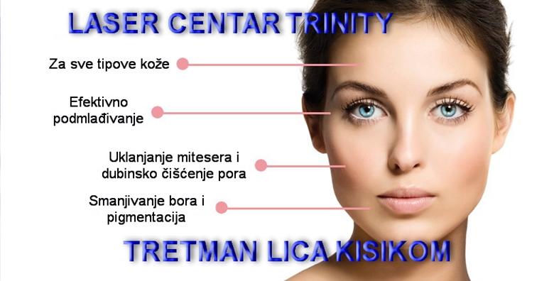 POPUST: 67% - TRETMAN KISIKOM Vraća licu mladenački izgled, temeljito čisti pore i uklanja mrtve stanice kože - bezbolan tretman za sve tipove kože za 79 kn! (Laser centar Trinity)