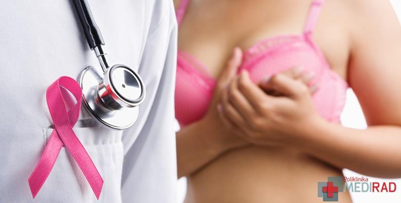 Mamografija i ultrazvuk dojki u Poliklinici Medirad za 479 kn!