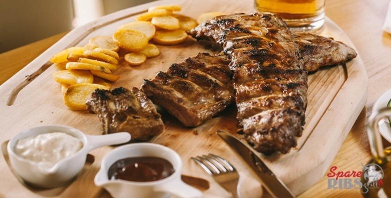 Ponuda dana: Povedite najdražu osobu i počastite se najslasnijim rebarcima koje ćete ikad probati u Spare Ribs Grillu (Spare Ribs Grill)