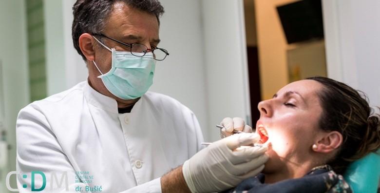 MEGA POPUST: 83% - Čišćenje zubnog kamenca, pjeskarenje i poliranje zubi - blistav osmijeh uz pomoć doktora s 40 godina iskustva (Centar dentalne medicine dr. Bušić)