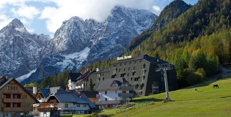 POPUST: 53% - KRANJSKA GORA, LAST MINUTE Wellness odmor u srcu Julijskih Alpi! 1 ili 2 noćenja s doručkom ili polupansionom za dvoje u Hotelu Alpina 3* već od 438 kn! (Hotel Alpina 3*)