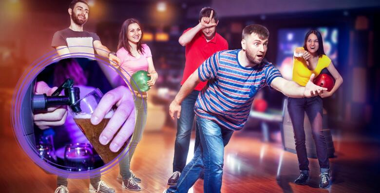 BOWLING – pronađi najbolju zabavu u Bowling Clubu i uživaj s ekipom u 2 sata klasičnog ili disco kuglanja uz 3l soka ili piva, čips ili pizzu i najam cipela