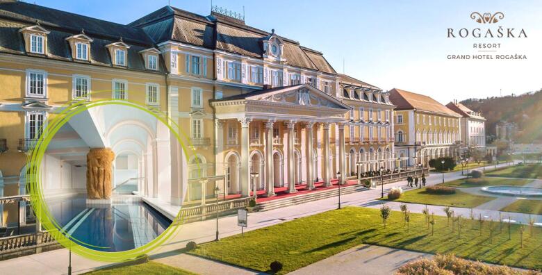 Ponuda dana: ROGAŠKA SLATINA - 2 noćenja s polupansionom za 2 osobe + gratis paket za 1 dijete do 6,99 godina uz korištenje bazena, saune i fitnessa u Grand Hotelu Rogaška 4* (Grand hotel Rogaška 4*)