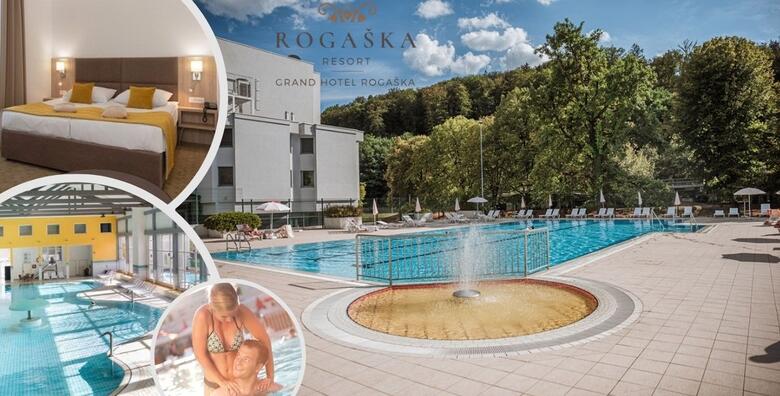 Ljeto u Grand Hotelu Rogaška 4* - 2 noćenja s polupannsionom za 2 odraslih + GRATIS paket za 1 dijete do 6,99 godina uz kupanje u Rogaškoj Rivijeri