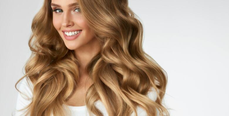 POPUST: 54% - Priuštite si osvježenje izgleda uz preljev, šišanje, fen frizuru te KERATIN masku u Salonu ljepote New Me (NewMe salon ljepote)