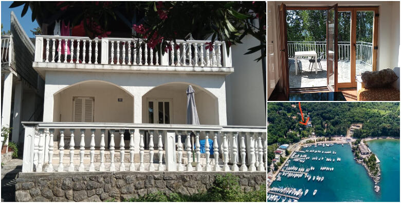 Omišalj - 2, 5 ili 7 noćenja za dvoje u apartmanu 3* tik do plaže od 399 kn!