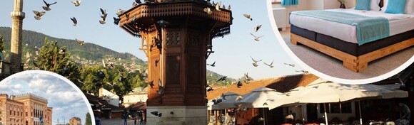 SARAJEVO, Hotel Aziza 4* - opustite se uz 1 ili više noćenja s doručkom za dvoje + gratis paket za 1 dijete do 6 godina uz korištenje saune