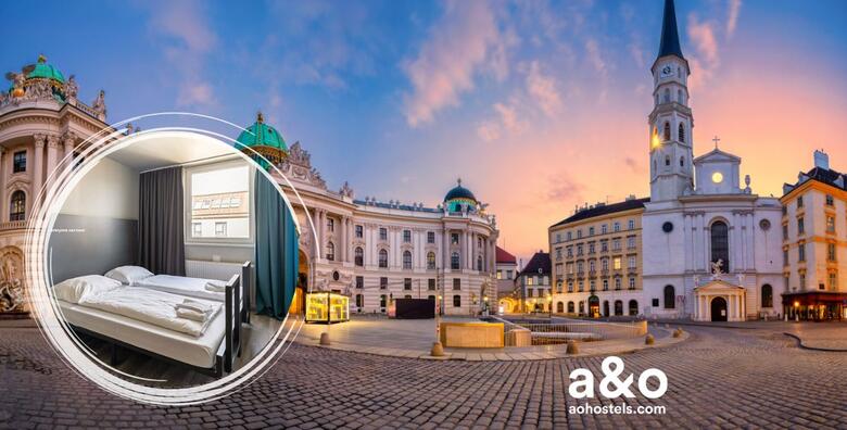 OBITELJSKA AVANTURA u Beču - 1, 2 ili 3 noćenja s doručkom za 2 odraslih i GRATIS smještaj za do 2 djece do 16,99 godina u A&O Wien Hauptbahnhof Hotelu 2*