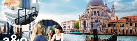 VENECIJA - obiteljski odmor uz 1, 2 ili 3 noćenja s doručkom za dvoje i GRATIS smještaj za do 2 djece do 16,99 godina u A&O Venice Mestre Hotelu 2*
