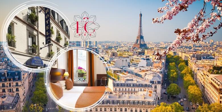 PARIZ - 2 ili 3 noćenja s doručkom za 2 osobe + GRATIS smještaj za 1 dijete u Hotelu Espace Champerret 3* nadomak metro stanice