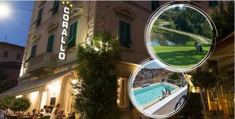 POPUST: 31% - Montecatini Terme - uživajte u samom srcu Toskane uz 3 ili 5 noćenja s doručkom za 2 osobe u Golf Hotelu Corallo 3* (Golf Hotel Corallo 3*)
