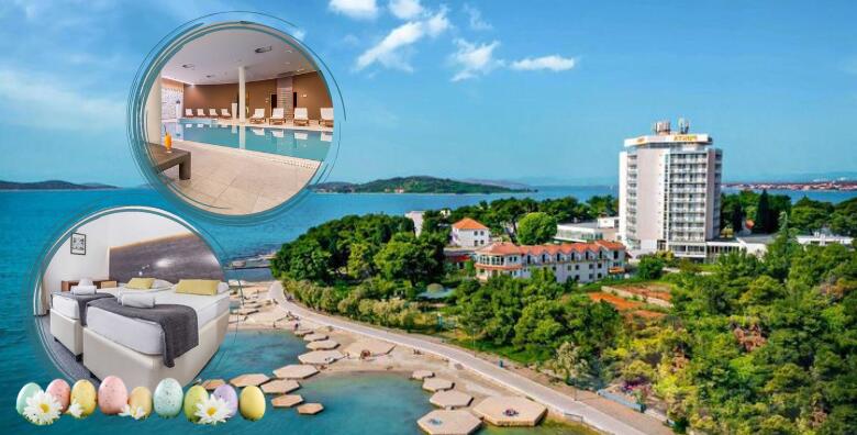 Uskrs u Vodicama - odmorite se za blagdane uz 2 ili 3 noćenja s ALL INCLUSIVE LIGHT uslugom za 2 osobe i 2 djece uz korištenje sauna i bazena u Hotelu Punta 4*