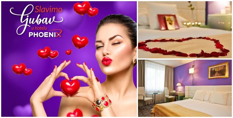 POPUST: 50% - Mjesec zaljubljenih u Hotelu Phoenix 4* - 1 ili 2 noćenja za dvoje, romantična večera u više slijedova i wellness & SPA od 740 kn! (Hotel Phoenix 4*)