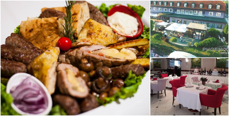 Uživajte u vrhunskoj gastro plati za 2 osobe s prilozima iz PREMIUM MEAT & GRILL ponude uz opuštanje u wellnessu Hotela Phoenix 4* i gratis sunčanje u solariju za 199 kn!