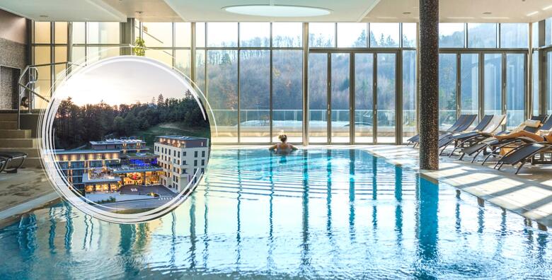 POPUST: 42% - Rogaška Slatina - provedite hladnije dane u luksuzu koji nudi Hotel Boutique Atlantida 5* uz 2 noćenja s polupansionom za dvoje + kupanje u bazenima te korištenje sauna (Atlantida Boutique Hotel*****)